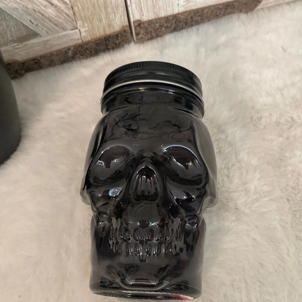 Target BP Halloween Skull Jar